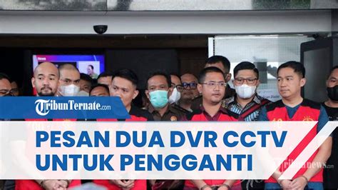 Terungkap Di Sidang Peran Irfan Beli Dvr Cctv Ganti Kamera