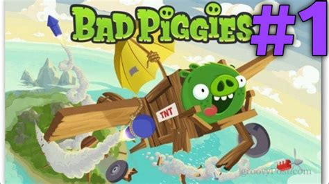 Bad Piggies New Angry Bird Game Part 1 Youtube