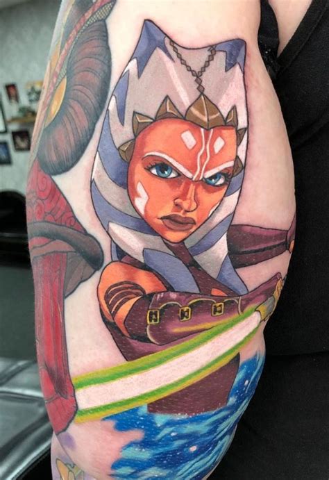 Ahsoka Tano Symbol Tattoos