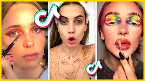 Tiktok Crazy Makeup Artist Hot Trend Tik Tok Transformation