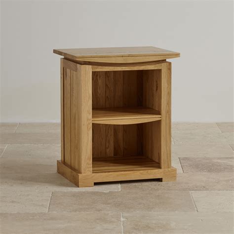 Tokyo Bedside Table In Natural Solid Oak Oak Furniture Land