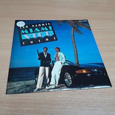 7 Single Jan Hammer Miami Vice Theme 1985 MCA RECORDS MCA 1000