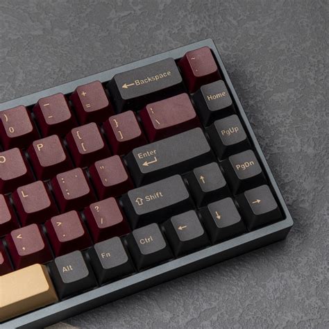 Mua Blue Red Samurai Keycap Hồ sơ OEM 135 Phím PBT Double Shot Bàn