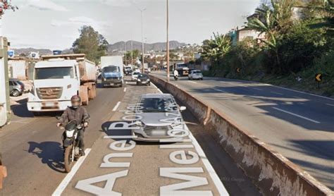 Al A Do Anel Rodovi Rio Bloqueada Ap S Acidente Mobilidade Bh