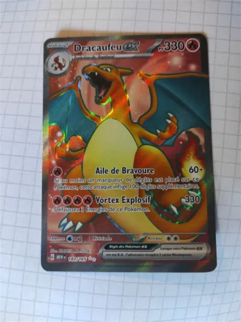 Carte Pokemon Dracaufeu Ex Full Art 183165 Ecarlate Et Violet 151 35 Fr Eur 9600 Picclick Fr