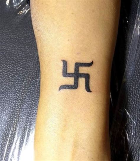 Swastika Tattoo For Girls