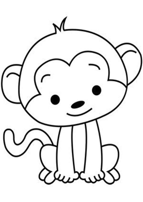 Free Baby Zoo Animal Coloring Pages