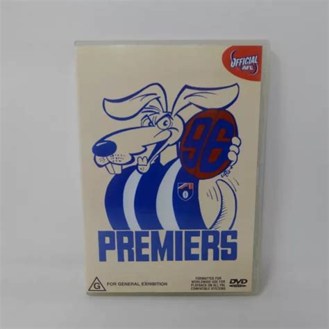 NORTH MELBOURNE KANGAROOS 1996 Premiers AFL Grand Final Region 4