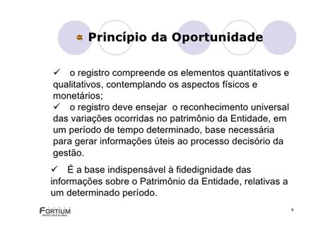 O Que O Princípio Da Oportunidade Determina Na Contabilidade - Princípio Da Oportunidade Na Contabilidade - RETOEDU