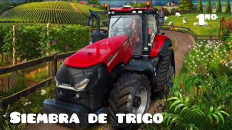 Siembra De Trigo Farming Simulator Youtube