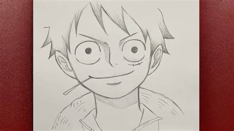 Luffy Drawing Tutorial