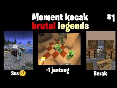 Moment Kocak Brutal Legends Minecraft Elestialhd Mizanagi