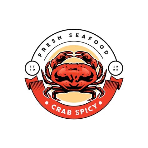 Premium Vector Crab Of Seafood Logo Template Design