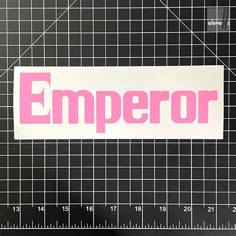 Initial D Emperor Team Decal Part Of The Initial D Etsy