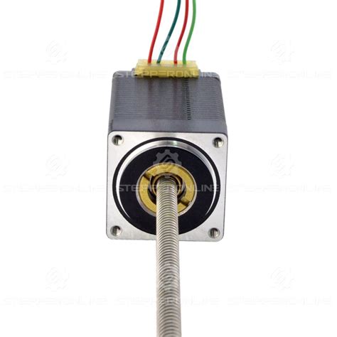 Nema 11 Non Captive Acme Linear Stepper Motor 1 0a 46mm Stack Screw Lead 5 08mm 0 2 Lead