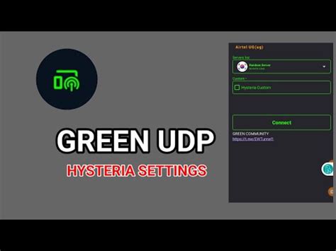 How To Set Up Green Udp Vpn For Super Fast Internet Speed YouTube