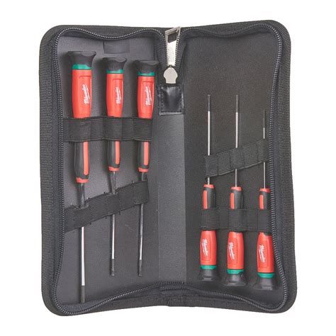 Milwaukee 4932471870 6 Piece Precision Torx Screwdriver Set T6 T15