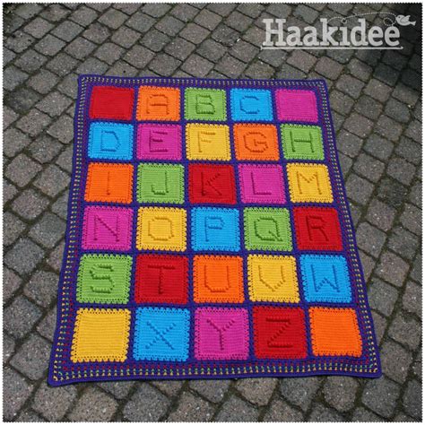 Haakpatroon Bobbel Granny Squares Letters Cijfers Haakidee