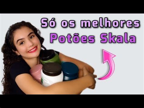 TOP 5 MELHORES CREMES da SKALA Máscara pré poo co wash e