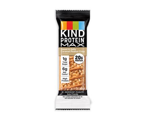 Crispy Sweet & Salty Caramel Peanut Protein Bars | KIND Protein® MAX Bars | KIND Snacks