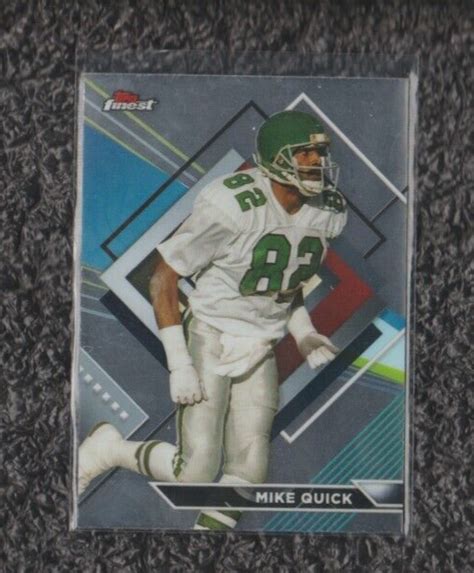 Topps Composite Topps Finest Mike Quick Ebay