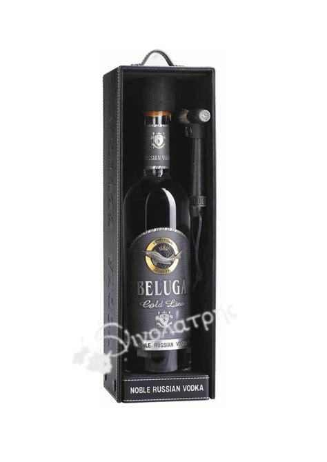 Beluga Gold Line Vodka in Leather 700ml Κάβα Οινολάτρης