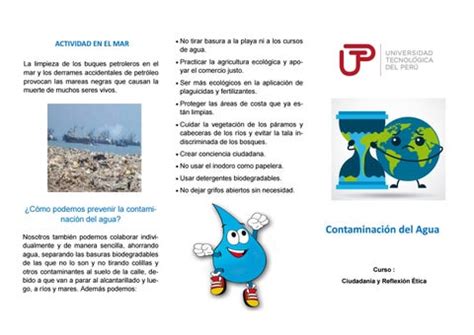 Consejos Para Prevenir La Contaminacion Del Agua