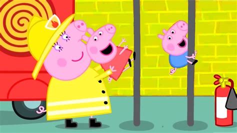 Peppa Pig Official Channel Peppa Pig S Fire Engine Practice With