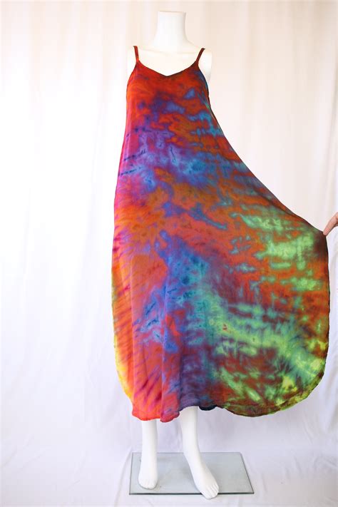 Tie Dye Dress Womens Xs