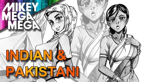 How To Draw Middle Eastern And Central Asian Girls Pakistani And Indian