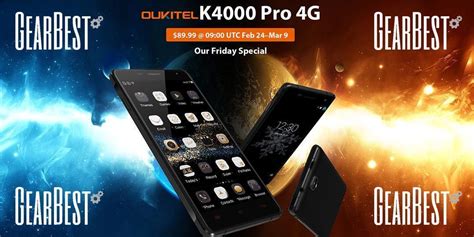 Oukitel K4000 Pro Bon Plan Chez Gearbest Tablette Chinoise Net