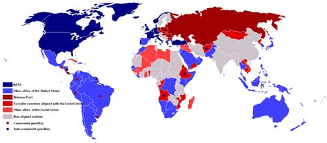 Communism v. Democracy Map