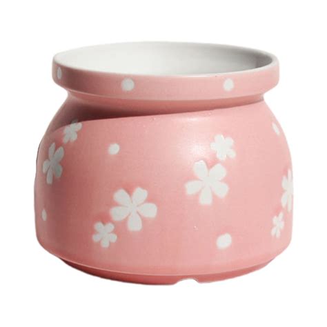 Mdesiwst Flowerpot Cute Decorative Ceramic Bright Colored Flower