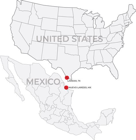 map of us mexico and canada 5