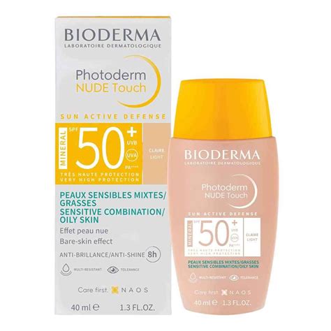 Photoderm Nude Touch Spf Tono Muy Claro Ml Farmacia Dermatol Gica En Le N Gto