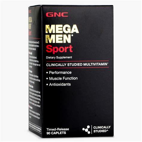 GNC - Mega Men Sport - Health enhancer for men - TRUFIT.eu