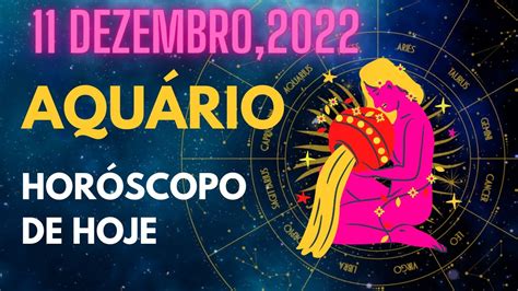 Horóscopo do dia de hoje AQUÁRIO 11 Dezembro 2022tarô Aquário 11