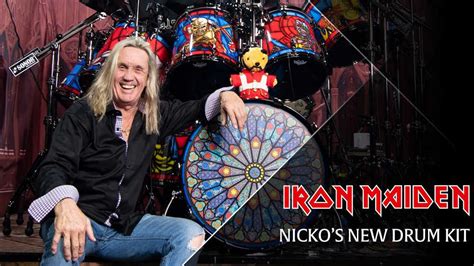 Ao Ar Livre Sim Entrada Nicko Mcbrain Drum Kit Compat Vel