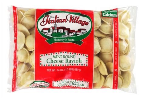 Italian Village Mini Round Cheese Ravioli Oz Ralphs