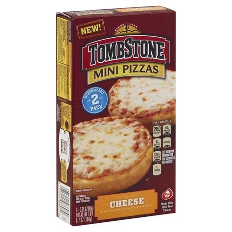 Tombstone Pizza Mini Cheese 2 Pack Box 335 Oz Instacart