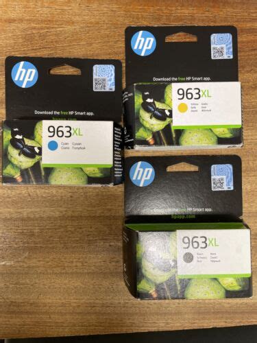 HP 963xl Original Ink Cartridge High Yield 3 Ink Cartridges - Yellow ...