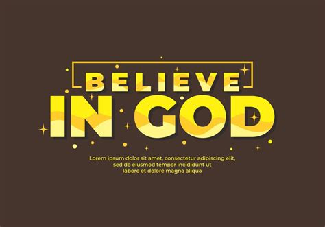 God Believer Vector Art Icons And Graphics For Free Download