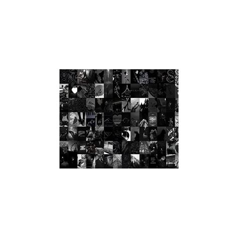 Veenshi Set Of 90 Black Wall Collage Kit Black Wall Collage Dark