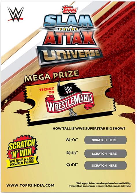 Topps India Wwe Slam Attax Universe Edition 2019 20 Smart Pack Building