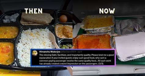 A Passenger Shares The 'Then Vs Now' Food Quality Of Vande Bharat Train ...