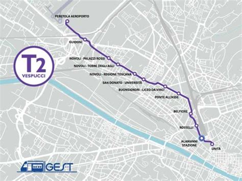 Tramvia Firenze Orari Mappa Percorso E Fermate Di T E T