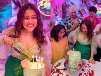 Neha Kakkar Shares Pics From Her Intimate Birthday Celebration In