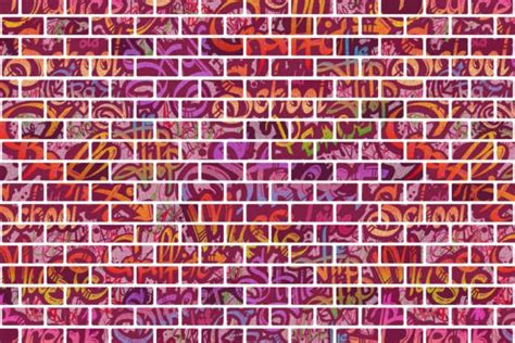 Street Art Brick Wall Digital Paper Graphic By Fstock Creative Fabrica