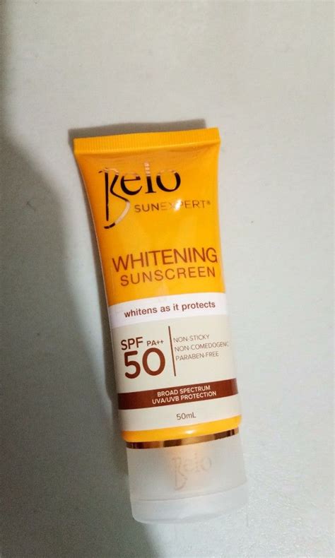 Belo Sun Expert Whitening Sunscreen Spf Beauty Personal Care