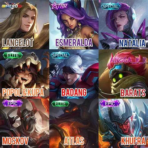 Jadwal Terlengkap Rilis Skin Mobile Legends Ml September Spin